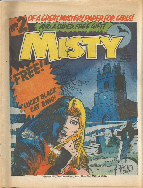 Illustration for article titled Just nostalgia or will Misty raise the veil on a new wave of comics?